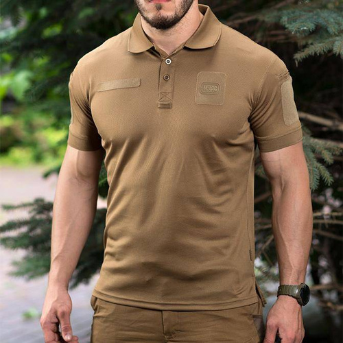 M-Tac - Polohemd Elite Tactical Coolmax - Coyote - 80010005