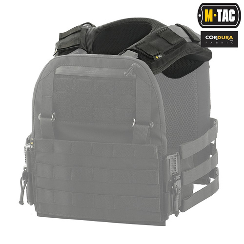 M-Tac - Schulterpolster für Cuirass QRS Weste - Cordura - Schwarz - 10179002