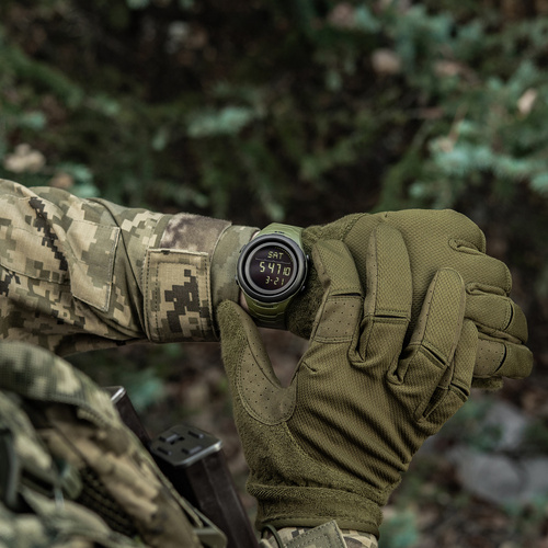 M-Tac - Taktische Uhr 2166 - LED - 5 ATM - Grün - 50008001