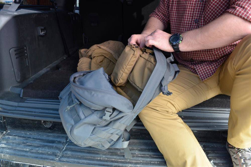 Helikon - Klettverschluss-Paneel Einsatz MOLLE Adapter 2 - Cordura - Coyote - IN-MA2-CD-11