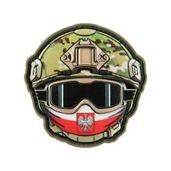 M-Tac – Emoji Poland Patch Nr.6 Sturmhaube – PVC 3D – Camo – 51353606
