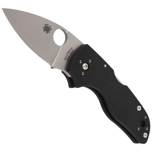 Spyderco - Lil' Native® G-10 Schwarz Mid Back Lock Messer - C230MBGP