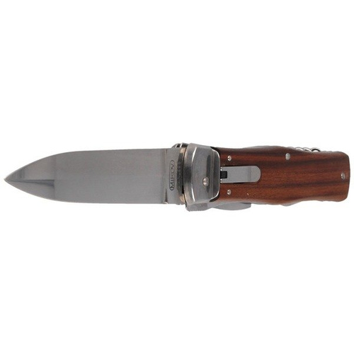 Mikov - Automatisches Federmesser Predator Wood mit 4 Klingen - 241-ND-4/KP
