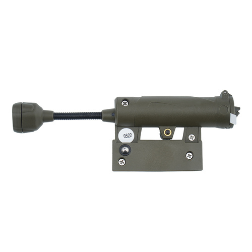 Princeton Tec - Charge MPLS LED-Helm-Taschenlampe - 55 Lumen - Rot / Blau / IR - Olive Drab - C-RBI-OD