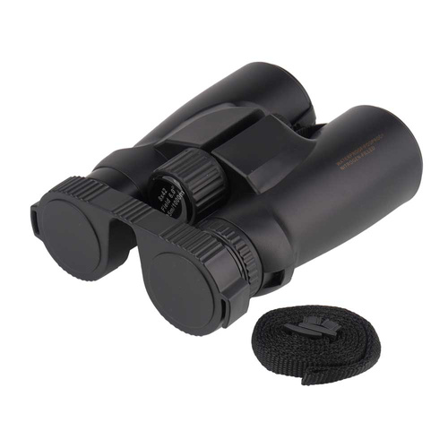 Mil-Tec - Wasserdichtes 8x42 Fernglas mit Etui - Schwarz - 15700002