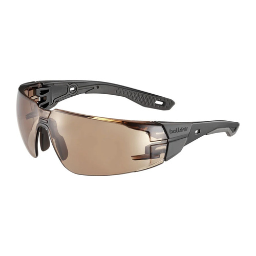 Bolle Safety - Schutzbrille RUSH+ 2.0 - EN ISO 16321-1 - Platinum - Braun - RUSPMN50E