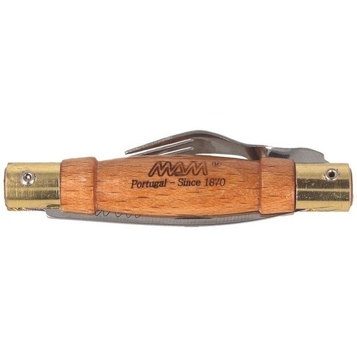 MAM - Traditionelles Taschenmesser mit Gabel und Ring 70mm - 2021