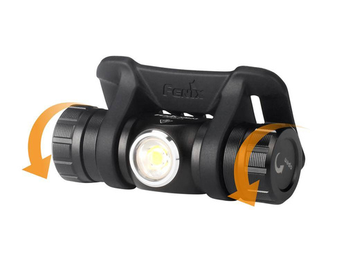 Fenix - LED Stirnlampe - 240 Lumen - AA - Schwarz - HM23