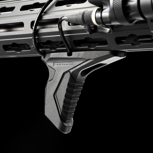 Strike Industries - Link Angled HandStop Frontgriff mit Cable Management System - M-LOK / KeyMod - Schwarz - SI-AR-HSFG-BK