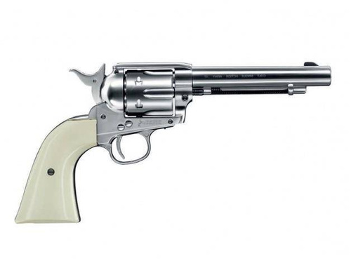 Umarex - Colt SAA .45-5.5" Luftpistole Revolver - Nickel Pearl - 4,5 mm BB - 5.8307