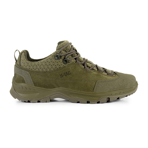 M-Tac - Patrol R Vent Taktische Schuhe - Leder - Olive - 30206001