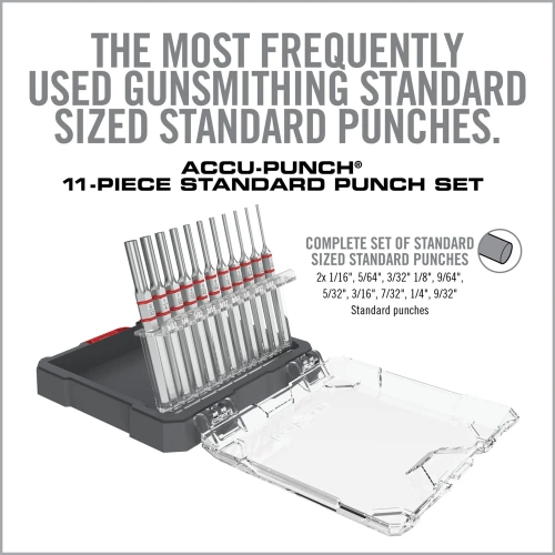 Real Avid - Werkzeugsatz Armorer’s Master Hammer and Accu-Punch Standard Pin Punch Set - AVAMHAPS
