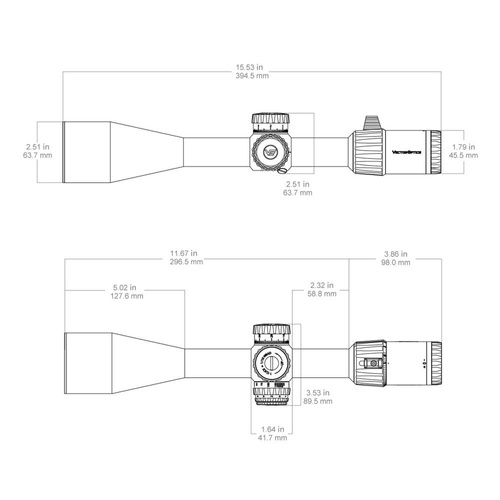 Vector Optics - Jagdzielfernrohr Taurus Gen II 5-30x56 - 30mm - FFP - Schwarz - SCFF-66