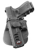 Fobus - Holster für Glock 17, 19, 19X, 22, 23, 31, 32, 34, 35, 45 - Drehbares Paddel - Links - GLCH LH RT