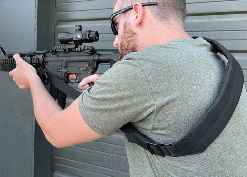 UTG - Gewehrriemen BOLLA QD - 1/2-Punkt - Schwarz - PVC-GB508B