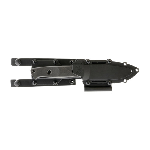 Benchmade - Überlebensmesser 163BK Bushcrafter - CPM-CruWear - Schwarz - 163BK