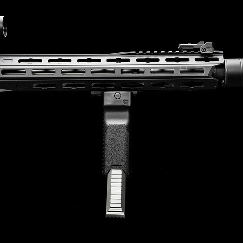 Strike Industries - Strike Foregrip mit Zweibein - Schwarz - SI-AR-AL-BIPOD-GY