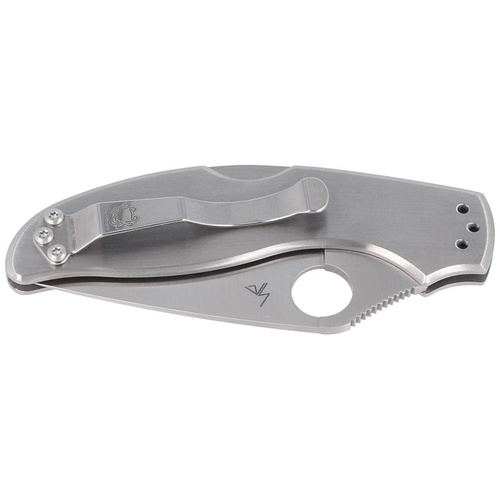 Spyderco - Klappmesser UpTern Stainless - 8Cr13MoV - Silber - C261P