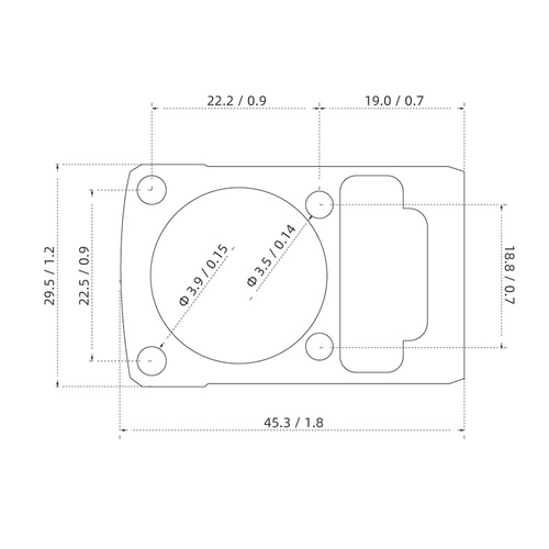 Vector Optics - Offener Kollimator Frenzy 1x24x29 GenII - 6 MOA - MOJ - Schwarz - SCRD-76