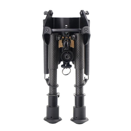 Rokstad - Carbonfaser-Feder-Zweibein - Nicht schwenkbar - 155-230 mm - Harris / Picatinny - RSCFP-06