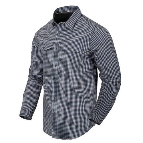 Helikon - Shirt Covert Concealed Carry - Phantom Grey Checkered - KO-CCC-CB-C3 - Helikon Hemden