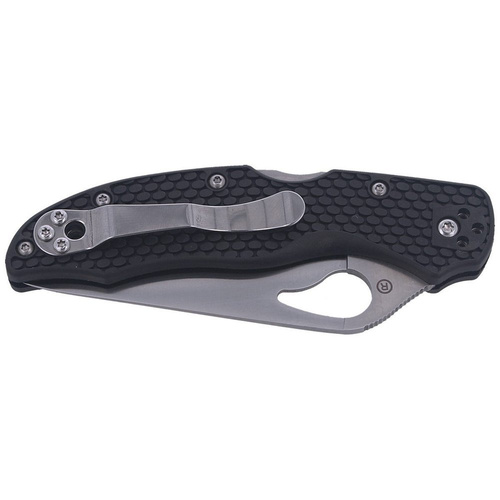 Spyderco - Klappmesser Byrd Harrier 2 - 8Cr13MoV - Schwarz - BY01PBK2