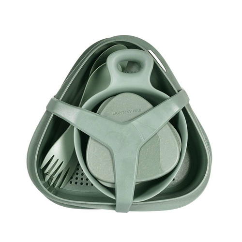 Light My Fire - Outdoor MealKit™ Kochgeschirr-Set - 8 Teile - HazyBlue - 2418410910