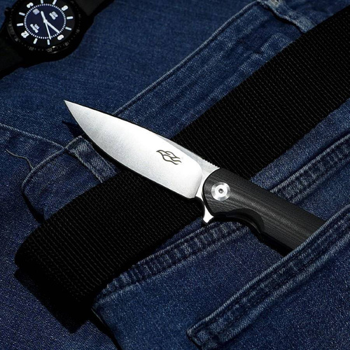 Ganzo - EDC Firebird FH41S Klappmesser - Liner Lock - D2 - Schwarz - FH41S-BK