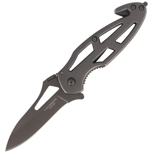 Herbertz Solingen - Rescue Folder Messer - Grau - 236710.