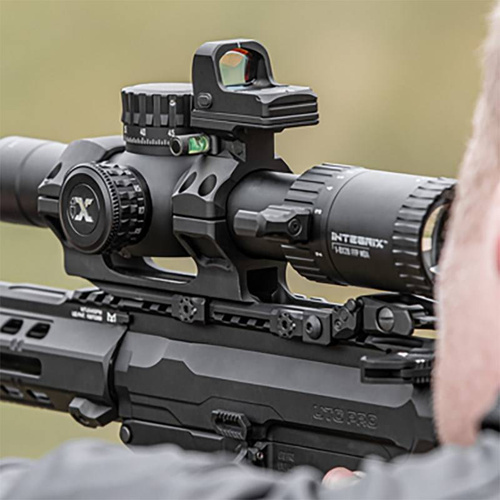 Leapers - Accu-Sync 34mm Halterung mit Wasserwaage und MRDS Halterung - Schwarz - MT-RTF4