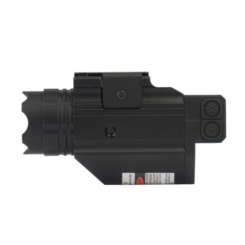 VipeRay - Taktische Taschenlampe mit Laser für Pistolen Doublecross Compact - Combo - Schwarz - SCRL-05