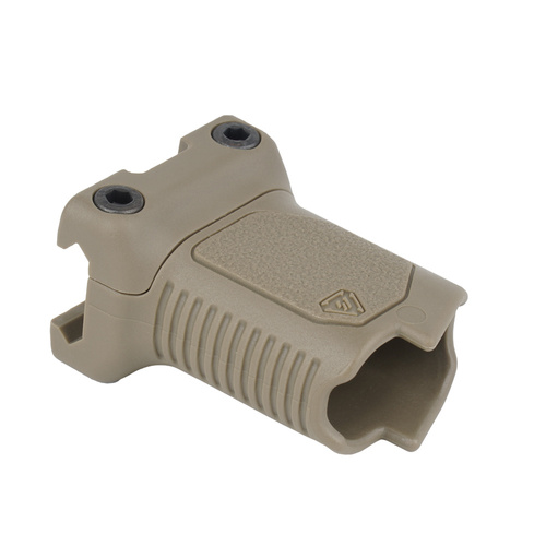 Strike Industries - Picatinny Angled Vertical Grip - Kurz - FDE - SI-AR-CMAG-RAIL-S-FDE