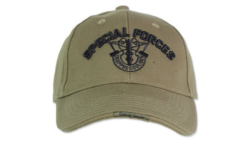 FOSTEX - Baseballmütze Special Forces - Baumwolle - Grün OD - 215150-218 Green