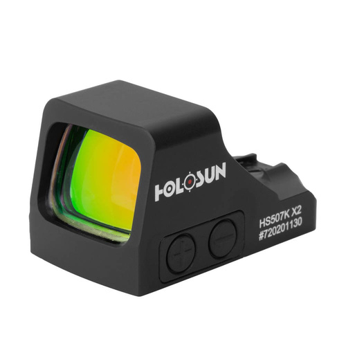 Holosun - Kollimator HS507K Open Reflex SubCompact Pistol Sight - MRS - Schwarz - HS507K-X2