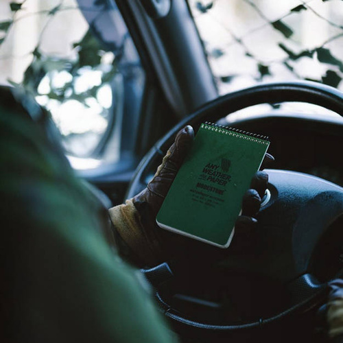 Modestone - Wasserdichtes Notizbuch - 96 x 148 mm - 50 Blatt - Tan - A32MIL