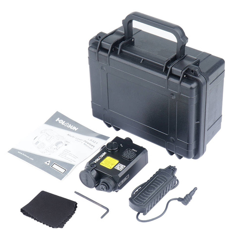 Holosun - LS321G Licht- und Zielmodul - IR/Grün - Picatinny - Schwarz - LS321G