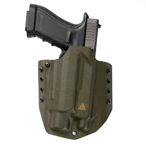 Direkte Aktion - G17 OWB Licht Holster - Schwarz - HP-OGLR-KDX-BLK