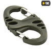 M-Tac - Doppelkarabiner S-Haken - Olive - MTC-SHKCRBNR-OD