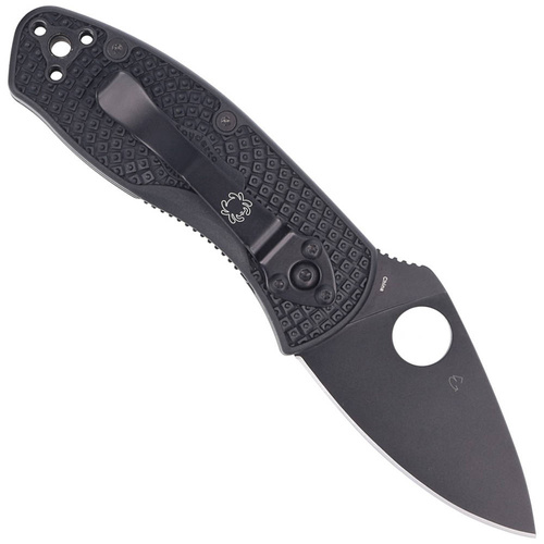 Spyderco - Klappmesser Ambitious Lightweight - 8Cr13MoV - Schwarz - C148PBBK
