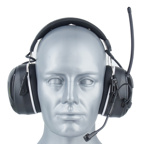 Earmor - Aktiver Gehörschutz C52 - NRR 28 dB - Bluetooth 5.3 - FM-Tuner - Schwarz - C52-BK