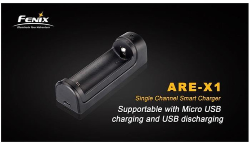 Fenix - Einzelne Channer Smart Ladegerät - 18650, 26650 - ARE-X1
