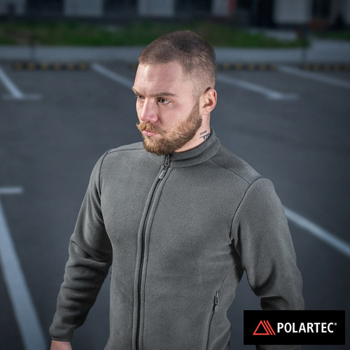 M-Tac - Militär Fleece Nord Polartec - Ciemnoszary - 20467012