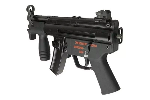 WE - ASG GBB Replica des MP5K Apache-SMG - Schwarz - WET-02-007134