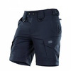 M-Tac - Aggressor Tactical Shorts - Polycotton - Rip-Stop - Dark Navy Blue - 20018015