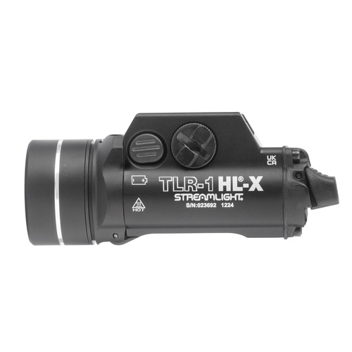Streamlight - Taktische LED-Waffen-Taschenlampe TLR-1 HL-X - 1500 lm - Picatinny - Schwarz - L-69501