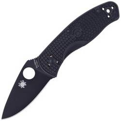 Spyderco - EDC-Messer Persistence Lightweight - Black Blade Plain - Schwarz - C136PBBK