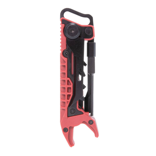 Birchwood - Pistolen-Multitool - 12-in-1 - Rot - BC-PGMT