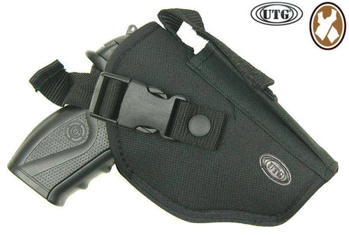 Leapers - Universal Gürtelholster Commando Belt Holster - Gesetze - Schwarz - PVC-H270B