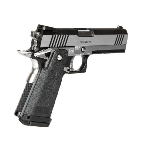 Tokyo Marui - Replica ASG der Pistole Hi-CAPA Custom - Schwarz/Silber - TMR-02-029604