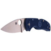 Spyderco - Klappmesser EDC Native 5 - Leaf-Shaped - FRN - CPM S110V - Dark Blue - C41DBL5